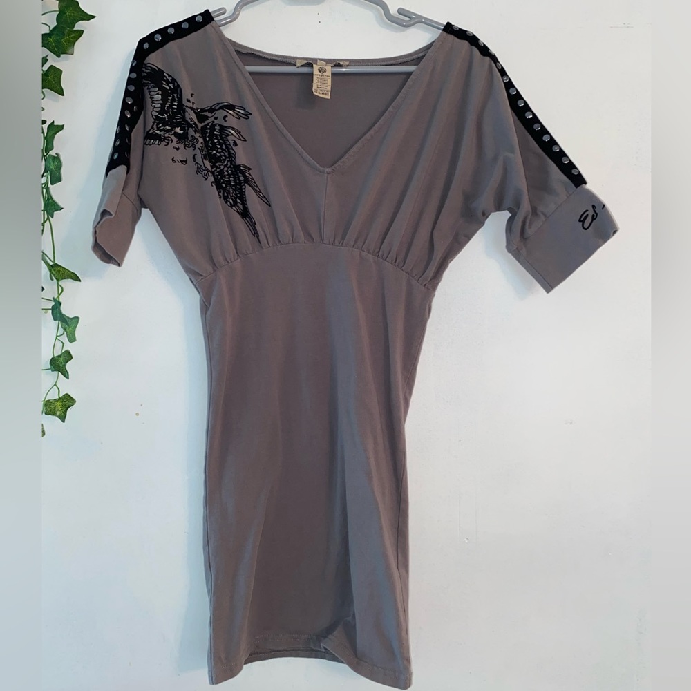 Mini Dress By Ed Hardy